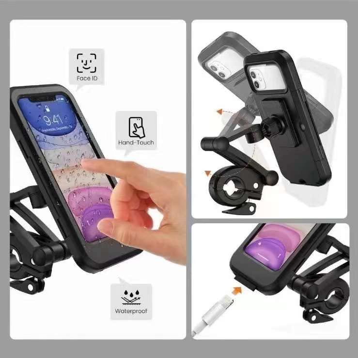 Nextgenstore Waterproof Motorcycle Phone Holder — Ride Protected, Stay Connected 🏍️📱
