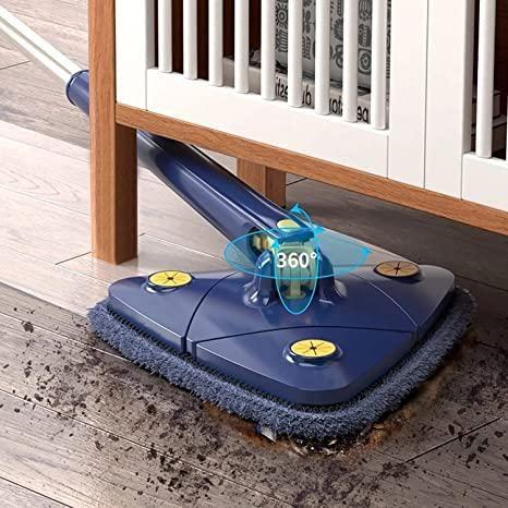 Nextgenstore 360° Rotatable Triangle Mop — Clean Corners Like a Pro