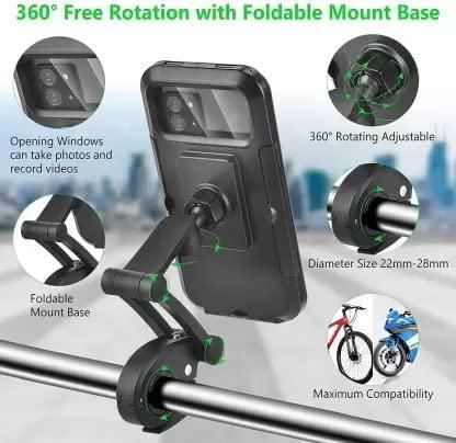 Nextgenstore Waterproof Motorcycle Phone Holder — Ride Protected, Stay Connected 🏍️📱