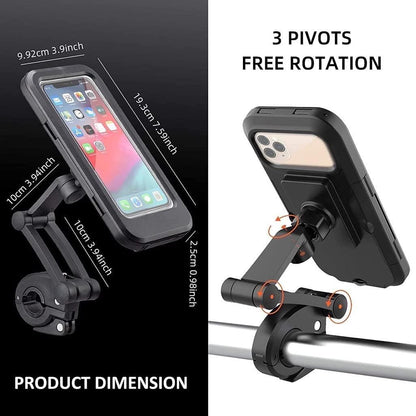 Nextgenstore Waterproof Motorcycle Phone Holder — Ride Protected, Stay Connected 🏍️📱